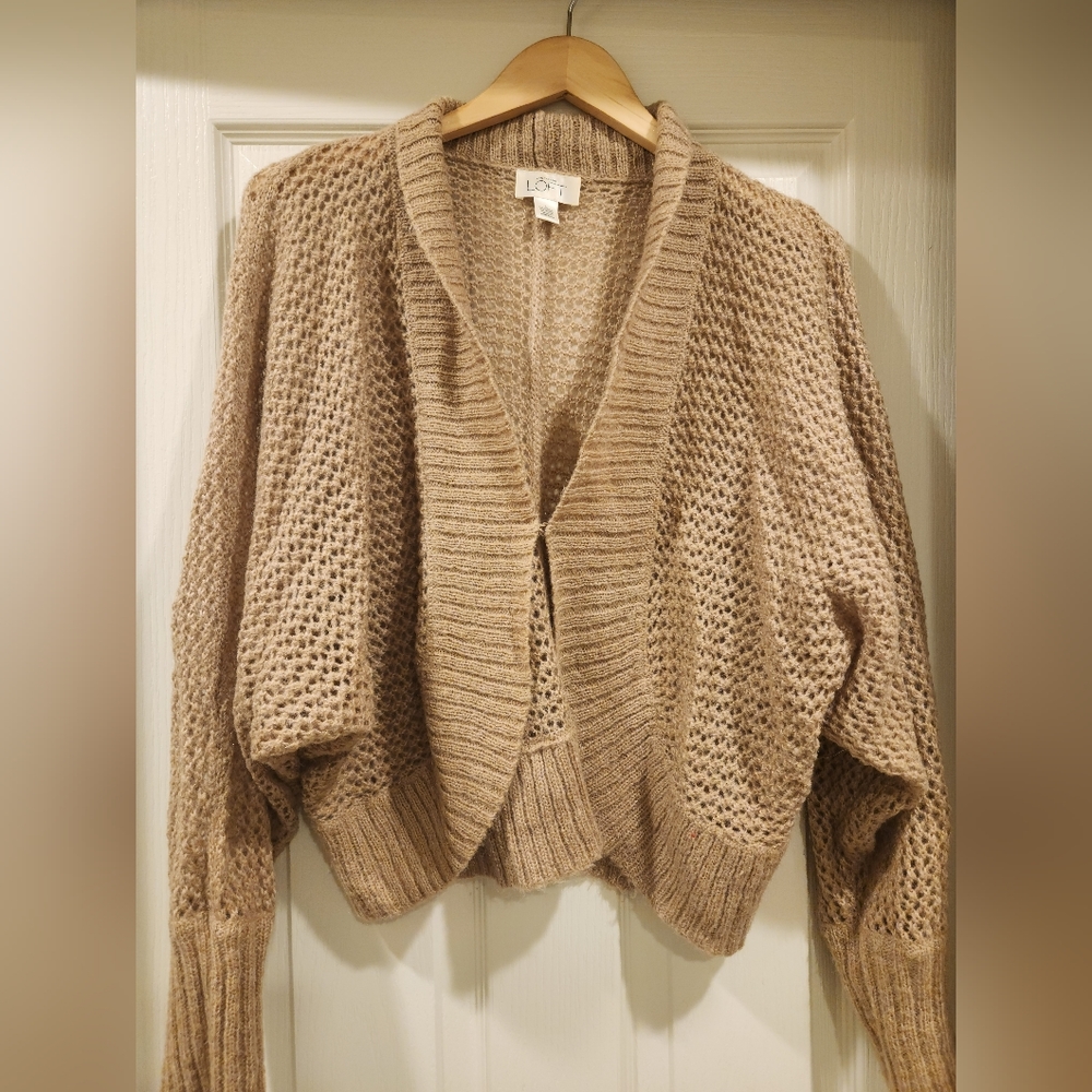 Ann Taylor Loft Tan Sweater
